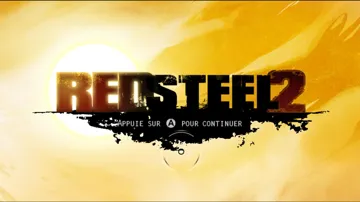 Red Steel 2 screen shot title